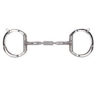 Myler Eggbutt Bit w/ Hooks MB02