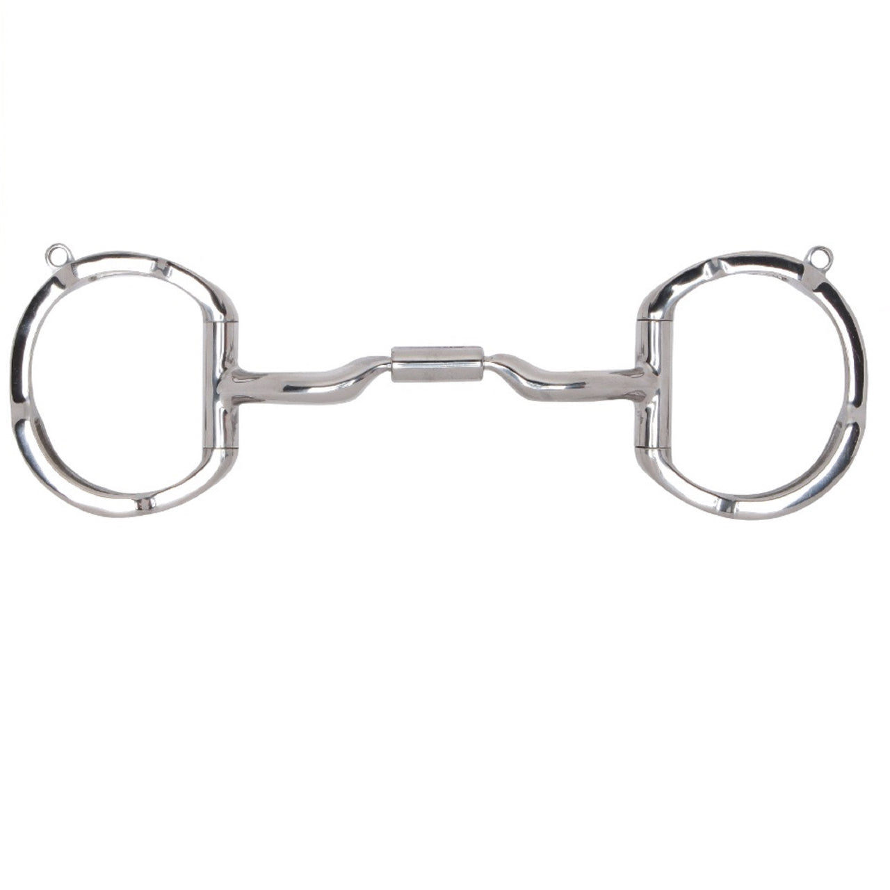Myler Eggbutt Bit w/ Hooks MB04