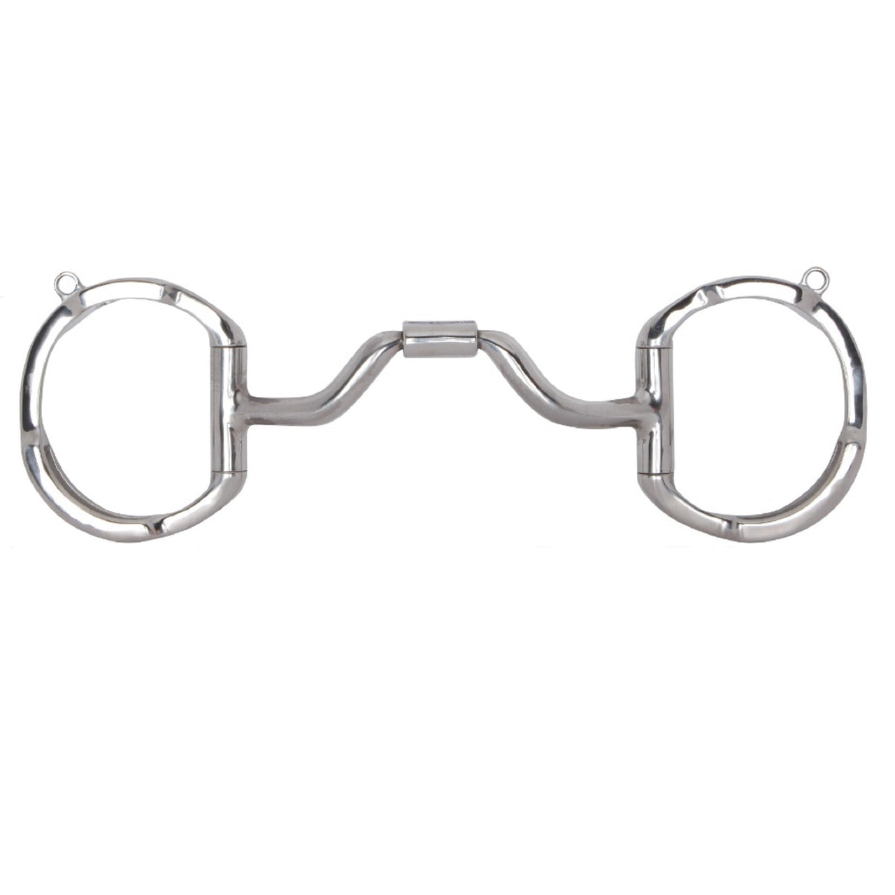 Myler Eggbutt Bit w/ Hooks MB33