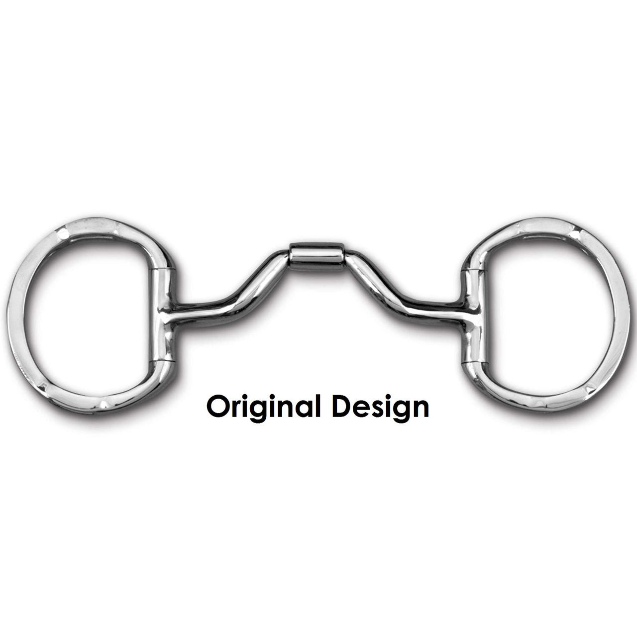 Myler Eggbutt Bit w/ Hooks MB33