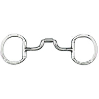 Myler Eggbutt Bit w/ Hooks MB43LP