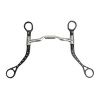 Myler MBB Black Steel Flat Shank w/ Dots MB04