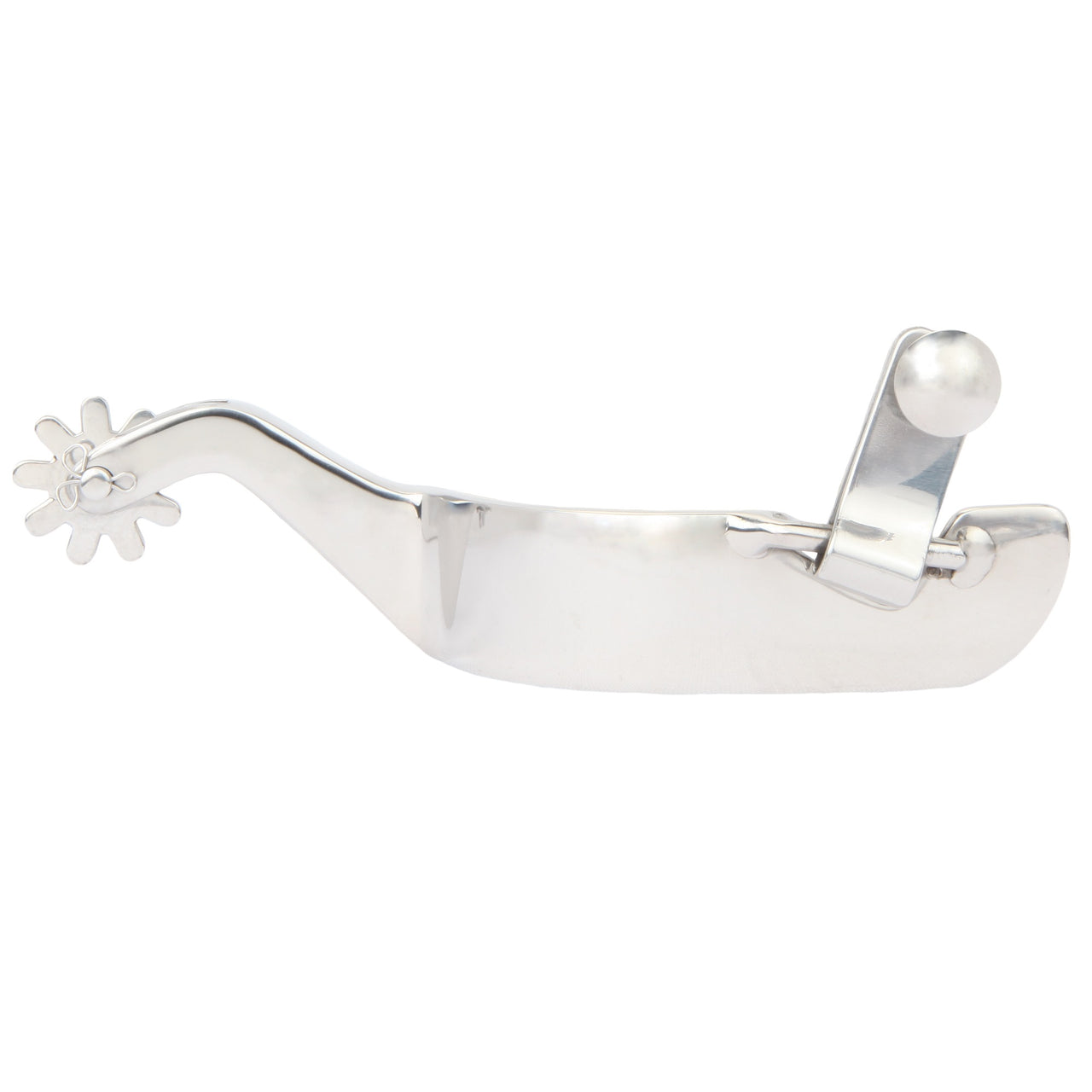 Myler Stainless Steel Spur - 1.25" Band & 10 Point Rowel