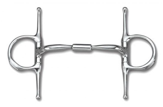 Myler Full Cheek Bit w/ Hooks MB02