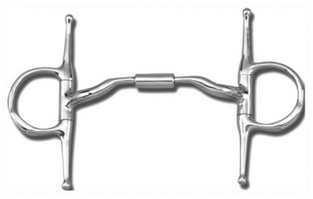 Myler Full Cheek Bit w/ Hooks MB04