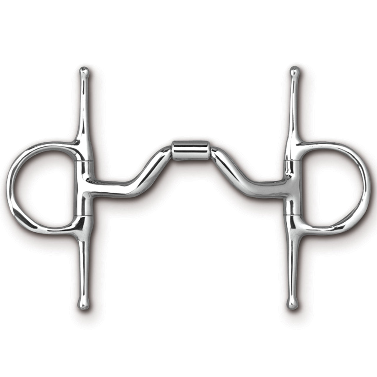Myler Full Cheek Bit w/ Hooks MB33