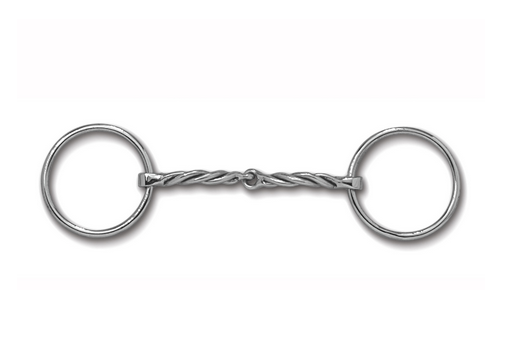 Myler Loose Ring Bit w/ Twist MB09T