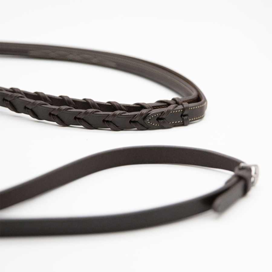 Antarès® Origin Hunter Bridle with Laced Reins + FREE Custom Name Tag!