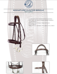 Antarès® Signature Hunter Bridle + FREE Custom Name Tag!