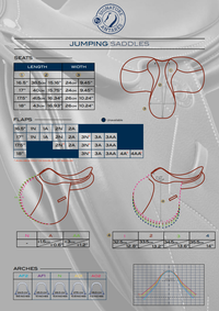 Antarès Signature Jumping Saddle - Calf Lined - Special Order