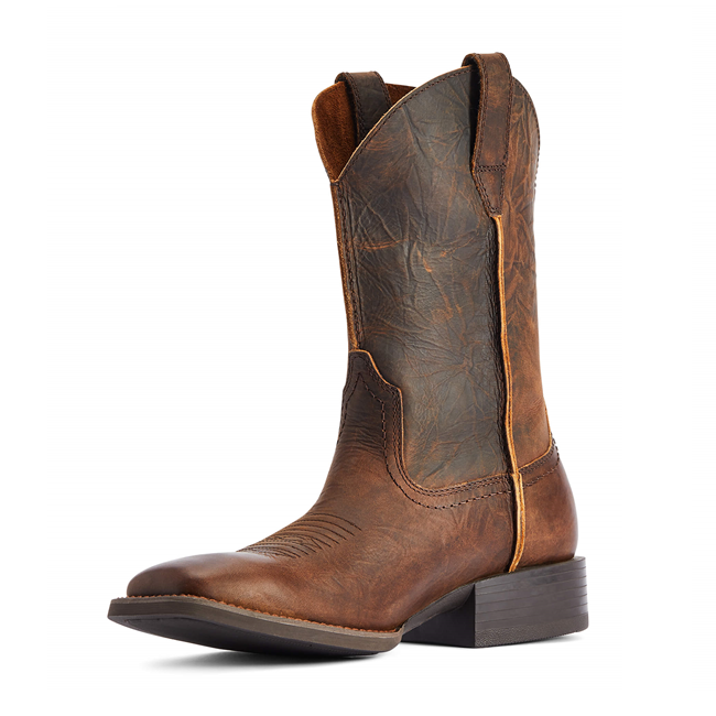 Ariat® Men's "Sport Rambler" Western Boot - Bartop Brown