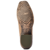 Ariat® Men's "Circuit High Stepper" Cowboy Boots - Burned Grey Suede