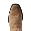 Ariat® Men's "Circuit High Stepper" Cowboy Boots - Burned Grey Suede