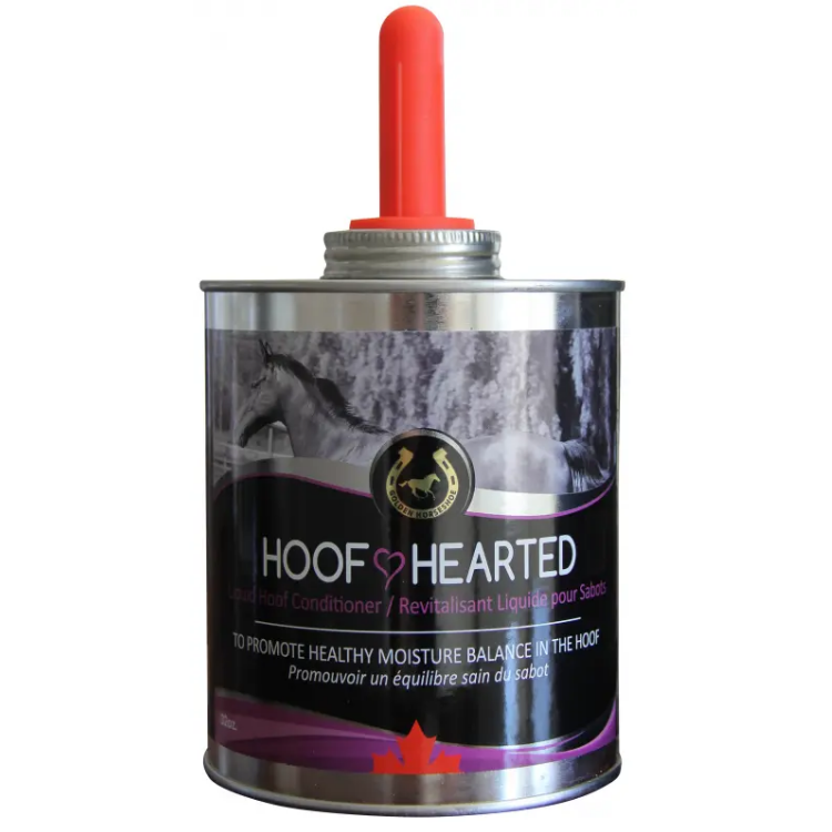 Golden Horseshoe Hoof Hearted Conditioner w/ Brush - 32OZ