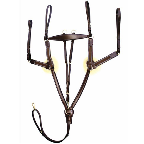 HDR “Pro” 5-Point Elastic Breastplate Martingale