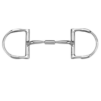 Myler Dee Ring Bit w/ Hooks MB02