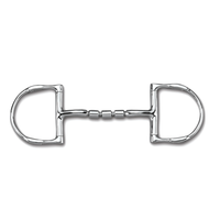 Myler Dee Ring Bit w/ Hooks MB32-3