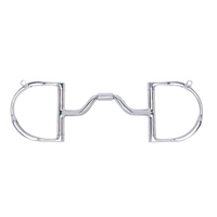 Myler Dee Ring Bit w/ Hooks MB33