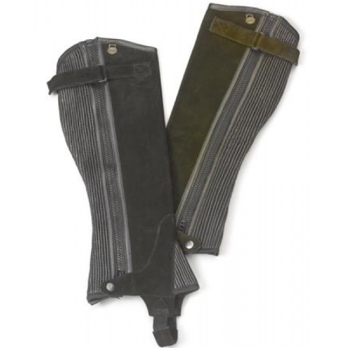 Ovation Children’s Suede Ribbed Half Chaps