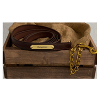 Brass Custom Halter Name Plate