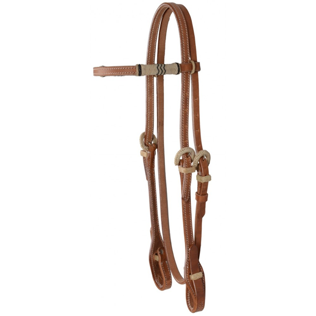 SIERRA Rawhide Brow Headstall