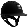 Samshield Miss Shield Shadowmatt Helmet - Black Chrome Trim