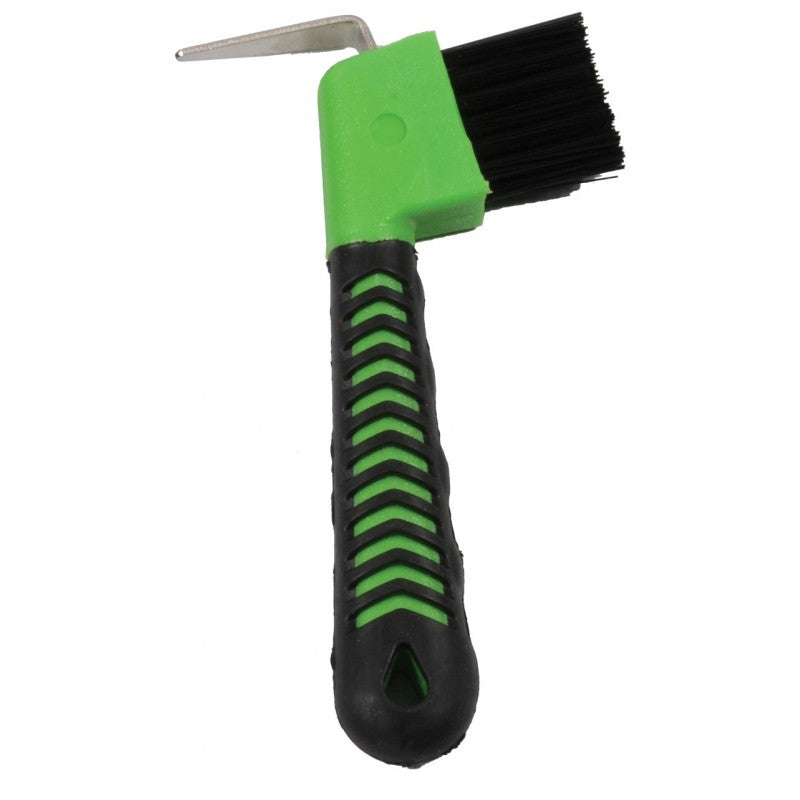 Soft Grip Hoof Pick with Brush