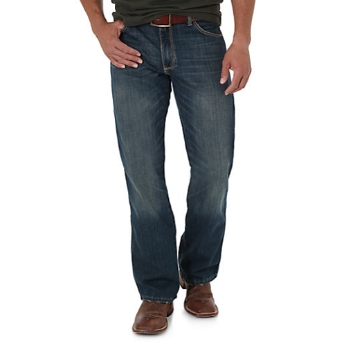 Wrangler “Retro” Slim Boot Jeans – Banjo Blue