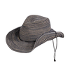 The Outback Trading Company "Ocean Road" Straw Hat - Black