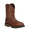 Ariat Men's "WorkHog" CSA Composite Toe Cowboy Boots - Dark Copper