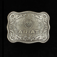 Ariat Logo Rectangle Buckle