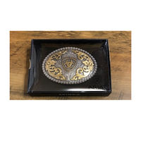 Ariat Logo Oval Belt Buckle