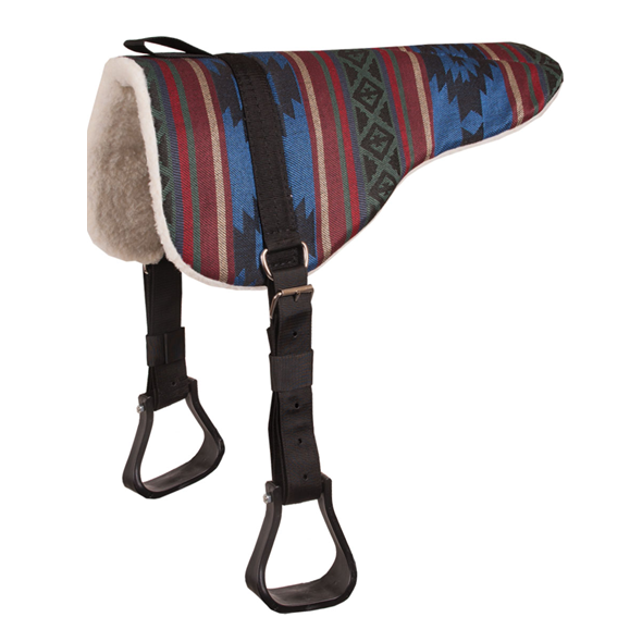 Mustang Herculon Bareback Pad w/ Stirrups