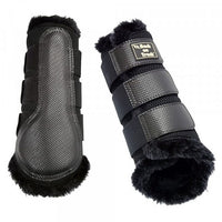 Back On Track® 3D Mesh Brush Boots with Faux Fur