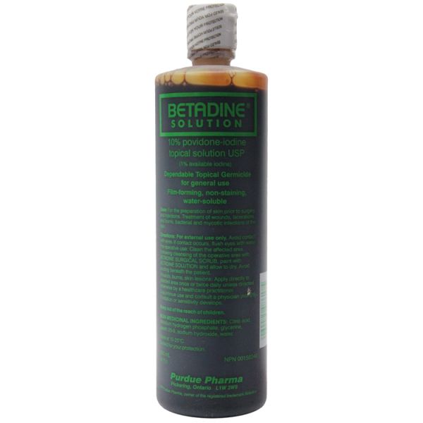 Betadine Solution - 500ML - Sold In-Store Only