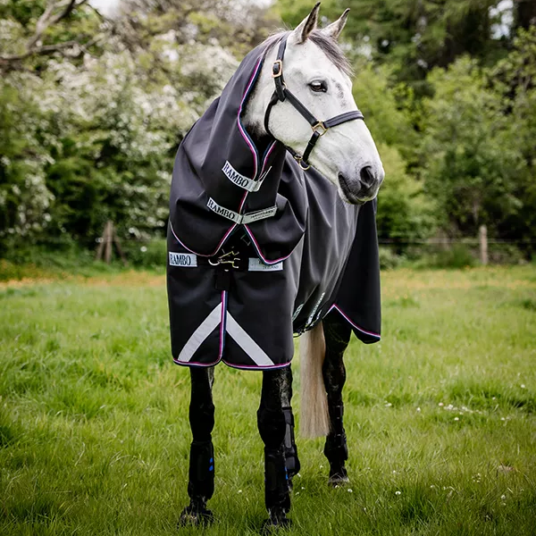 Rambo® 1680D Plus 0G Lite Turnout Blanket + FREE Custom Brass Name Tag!