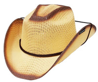 Modestone Kid's Straw Cowboy Hat