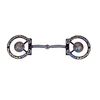 Western Snaffle Show Bit with Concho - 5"