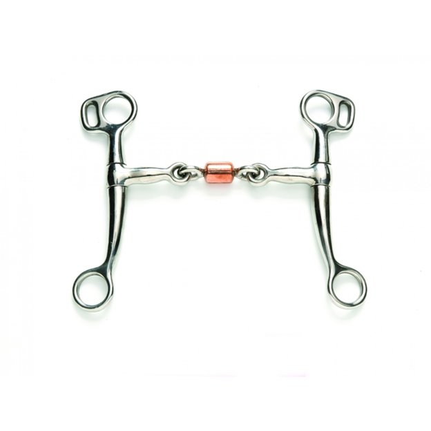 Training Western Bit with Copper Roller