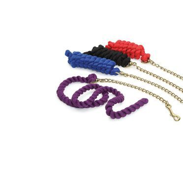Cotton Lead Rope with Chain