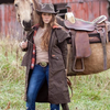 The Outback Trading Company Women's "Matilda Duster" Oilskin Jacket