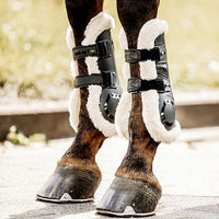Back On Track® Airflow Tendon Boots with Faux Fur