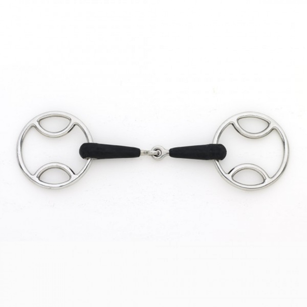 Eco Pure  Loop Ring Gag Jointed bit