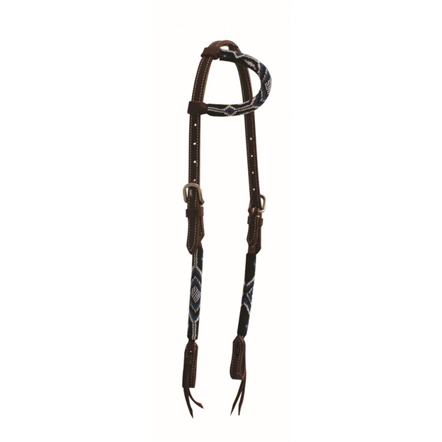 SIERRA Elrose Beaded One Ear Headstall