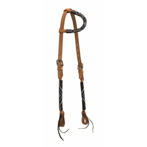 SIERRA Elrose Beaded One Ear Headstall