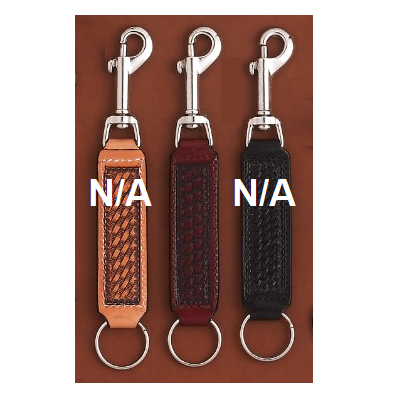 Luxury deals leather keychain