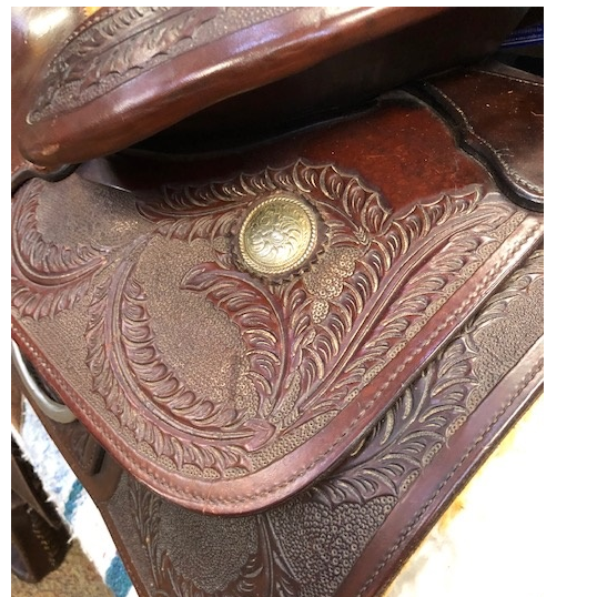 Used LongHorn Western Saddle