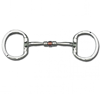 Myler Eggbutt Bit w/ Hooks MB03