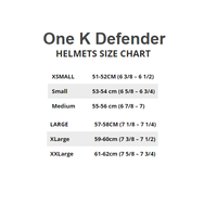One K™ Defender Helmet with Rose Gold