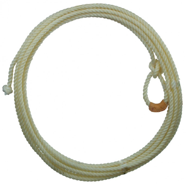 Mustang Head & Heeling Rope w/ Leather Burner - 7/16" x 45'
